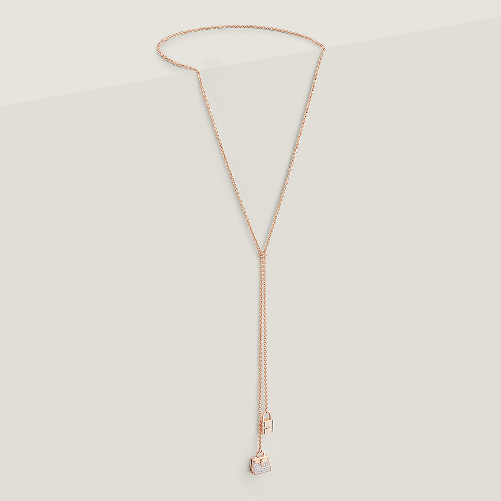 エルメス HERMES ネックレス アミュレット フュージョン ケリーGM
